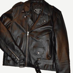 Diamond Plate Men's Motorcycle Jacket